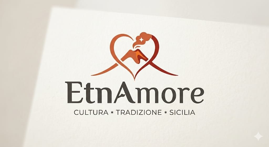 Logo ufficiale EtnAmore, cultura tradizione Sicilia